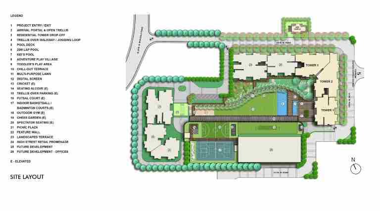 Detailed Master Plan of Hiranandani New Launch Bhandup Bhandup West, Mumbai